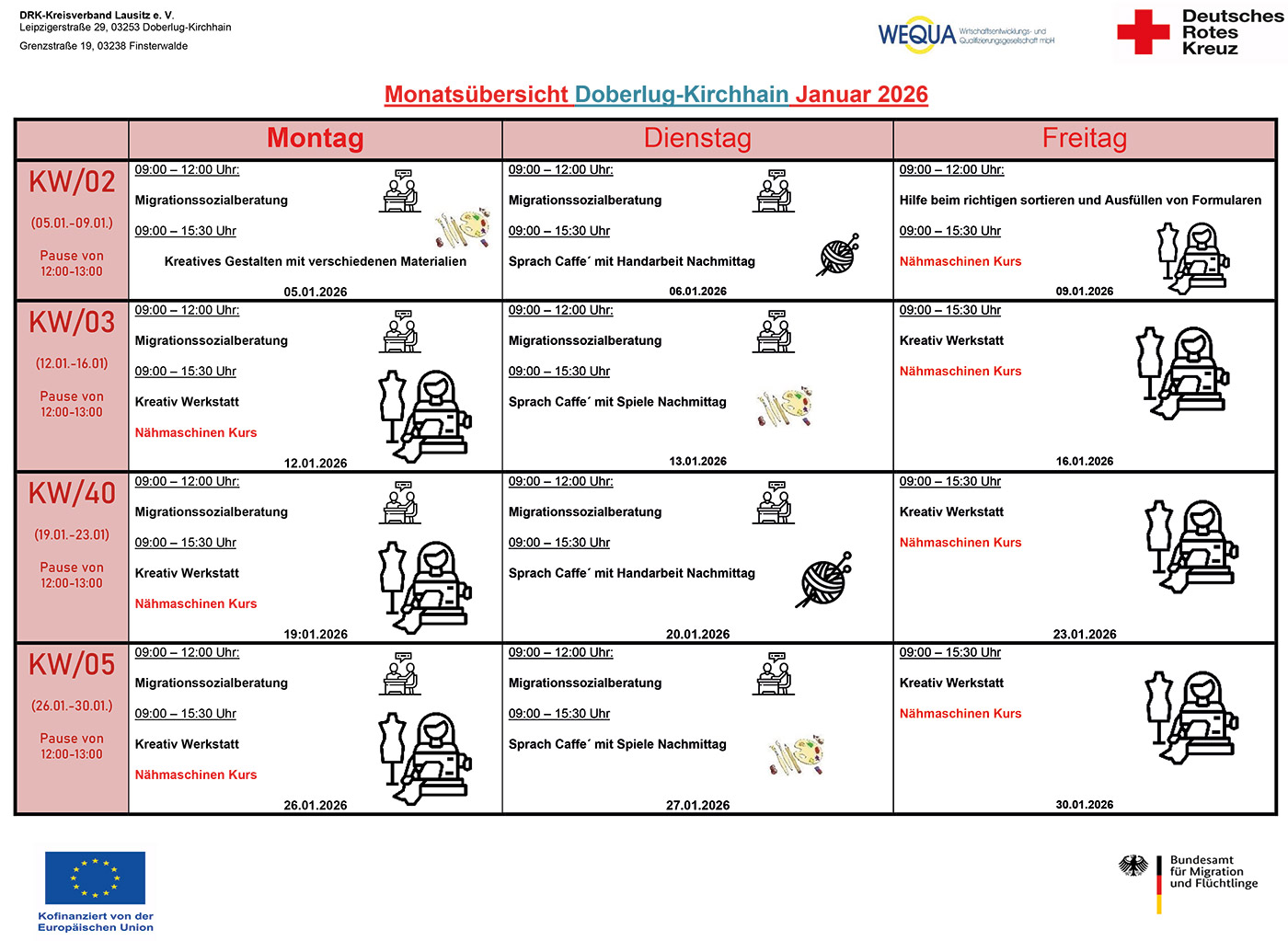Monatsuebersicht Juni DoKi